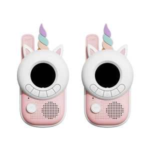 The zoofamily zoo walkie-talkie in unicorn theme.