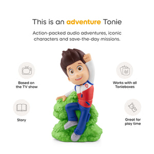 Ryder Tonie figure for Toniebox adventures.