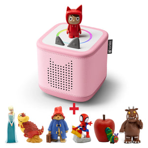 Toniebox 2 starter bundle - Create your Own 7 Tonies - cloud pink