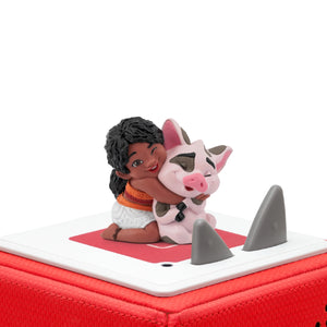 Moana Tonie placed on a Toniebox.