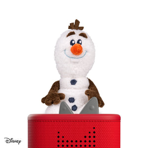Interactive character figure that plays stories when placed on Toniebox