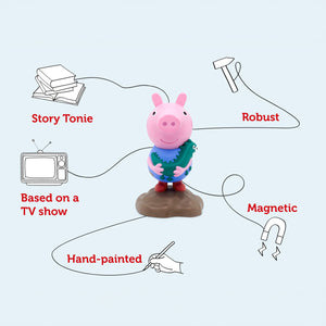 Children’s Peppa Pig Tonies figure with George Pig design