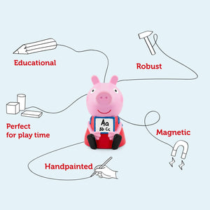Interactive Tonie audio figure that plays educational stories when placed on Toniebox