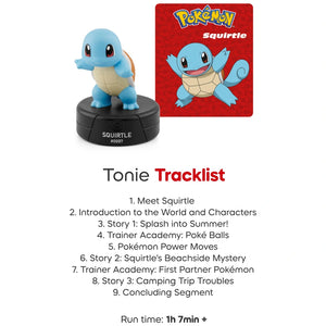 Tracklist of Tonies Pokemon Squirtle