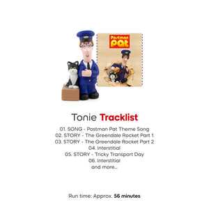 Tracklist tonies postman pat uk