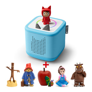 Toniesbox 2 mega bundle create your own 6 Tonies in sky blue colour.