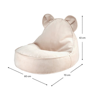 Measurement of bean bag chair.