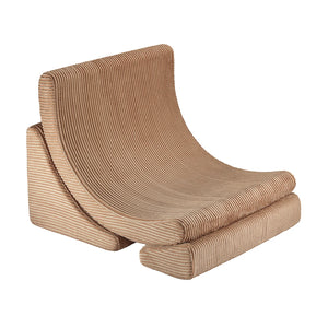 Wigiwama Moon Chair – 3 Piece Modular Chair – Toffee