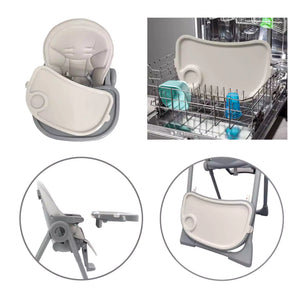 Features a detachable tray with a cup holder that's dishwasher-safe and BPA-free