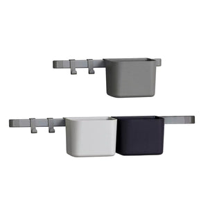 Leander Baby organiser box 3 pcs, 1 long and 1 short rack, Dusty grey