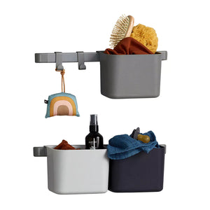 Leander Organizers 3 pcs., 2 pcs. rack short, Dusty grey