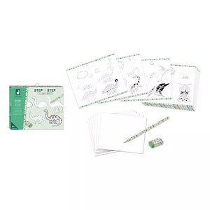 Easy Dino Drawing Box