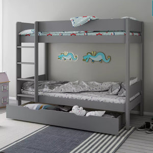 Pull-Out Storage Drawer: Convenient for organizing toys and bedding