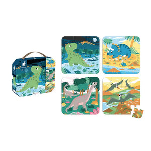 Evolving puzzles set of four