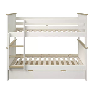 Durable MDF/Wood Material with White & Oak Finish