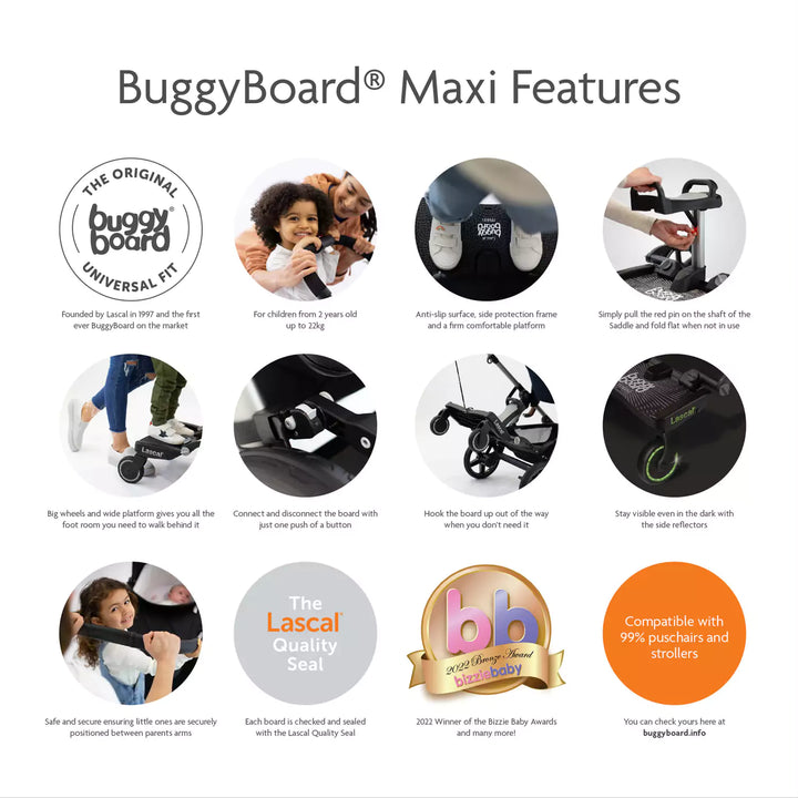 Buggyboard Features