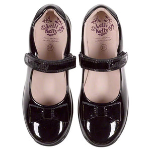 Lelli Kelly Perrie Black Leather F Fitting School Shoes