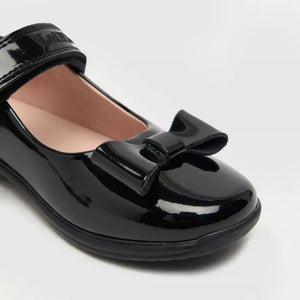 Lelli Kelly Perrie Black Leather F Fitting School Shoes