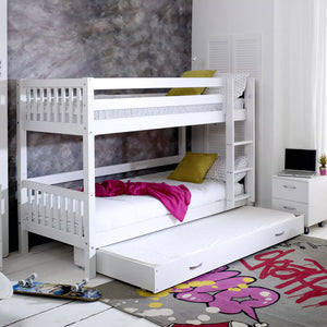Pull-Out Trundle Drawer for Extra Space