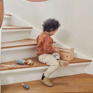 Liewood Luigi Wooden Tool Set Blue Multi Mix - 9 Piece