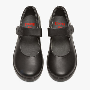 Camper Kids Girl's School Shoes - Black
