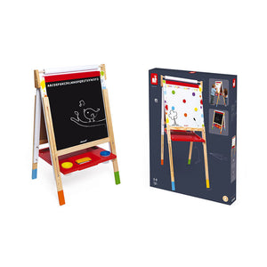 Janod Double Sided Splash Adjustable Easel