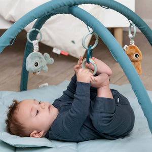 Done by Deer Activity Playmat Sea Friends - Blue