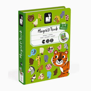 Janod Animals Magneti' Book - 30 Magnets