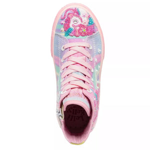 Lelli Kelly Unicorn Mid Baseball Boots - Multi Fantasia Pink