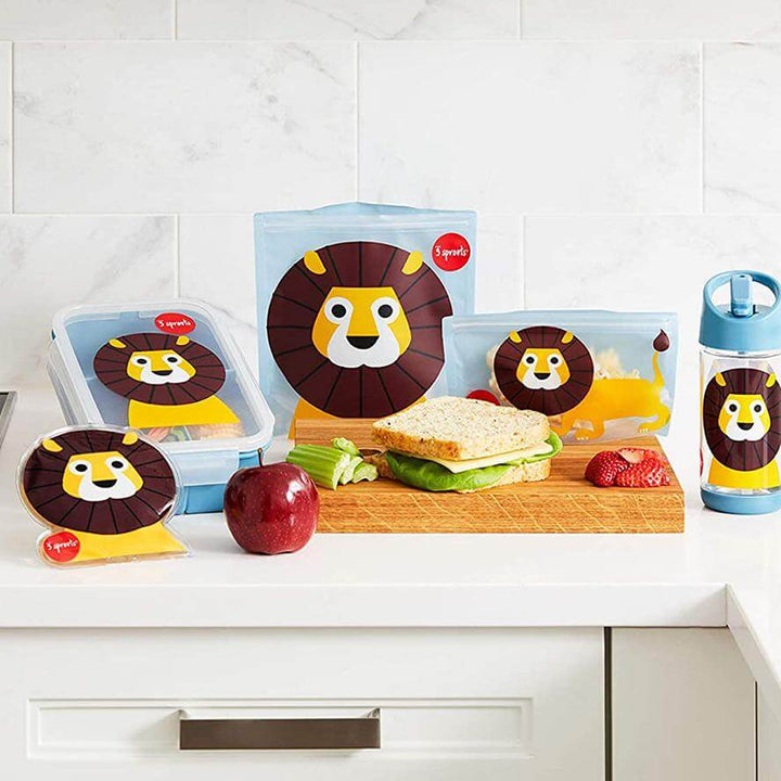 3 Sprouts Snack Bags 2 pack - Lion