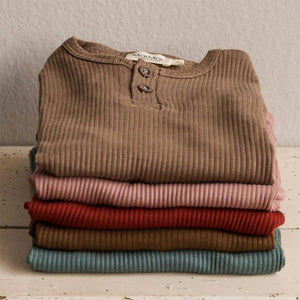 MarMar Copenhagen Long Sleeve Tee With Buttons