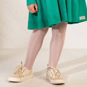 MarMar Copenhagen Girls Tights Pointelle - Sheer Rose