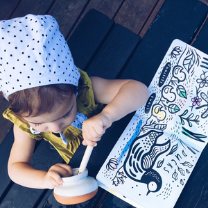 Wee Gallery Bath Book Colour Me - Who's In The Pond