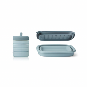 Liewood Jose On The Go Lunch Set - Sea Blue