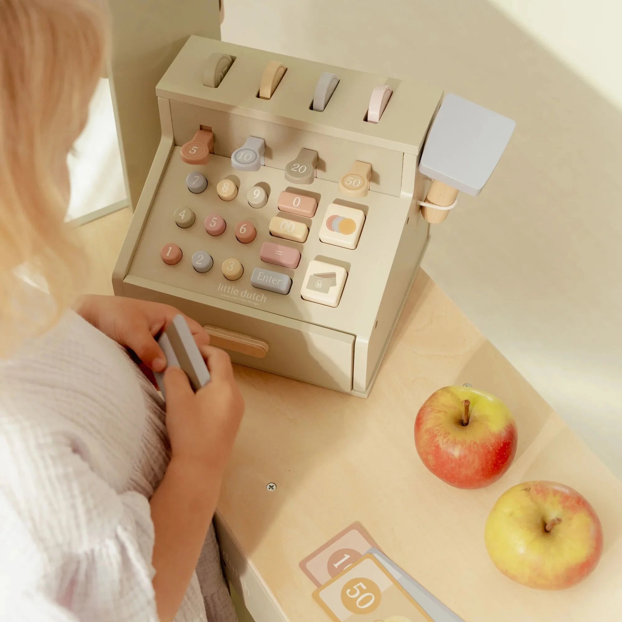 Little Dutch Wooden Cash Register