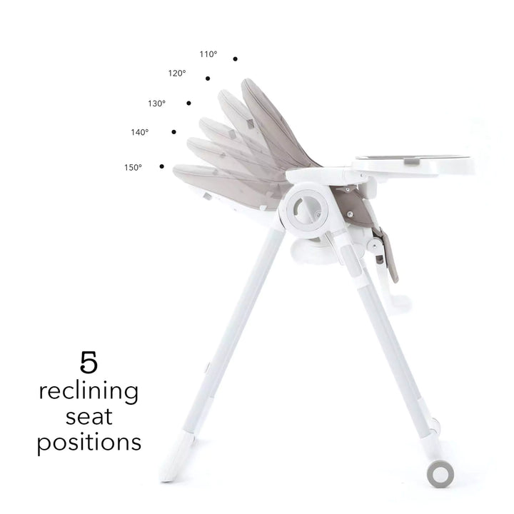 5 reclining seat positions Baby Highchair