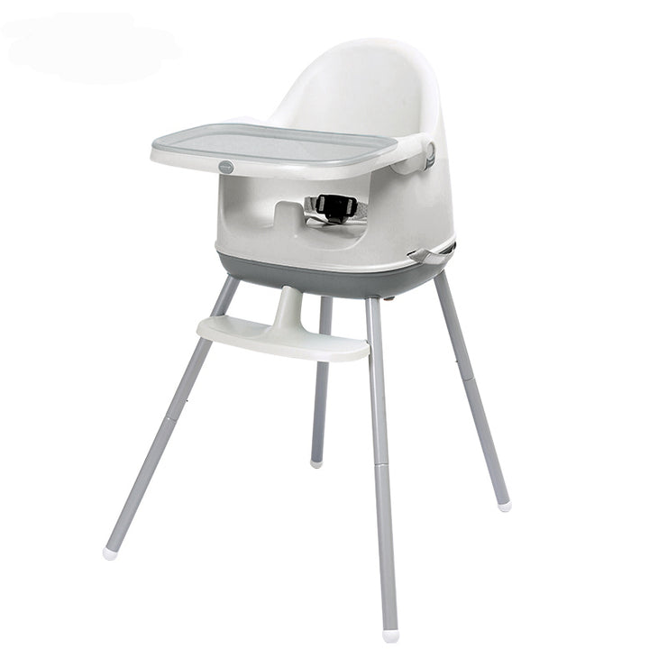 Babyyuga 3-in-1 Baby High Chair - White & Grey