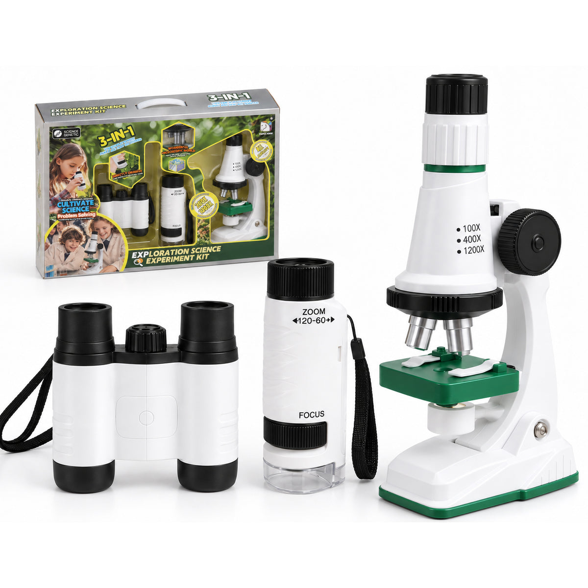 3 in 1 STEM Exploration Science Kit