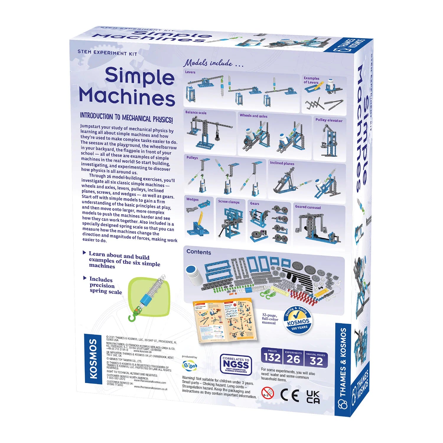 Simple Machine Model Project Simple Machines Model Kit - Hands-On Physics Learning