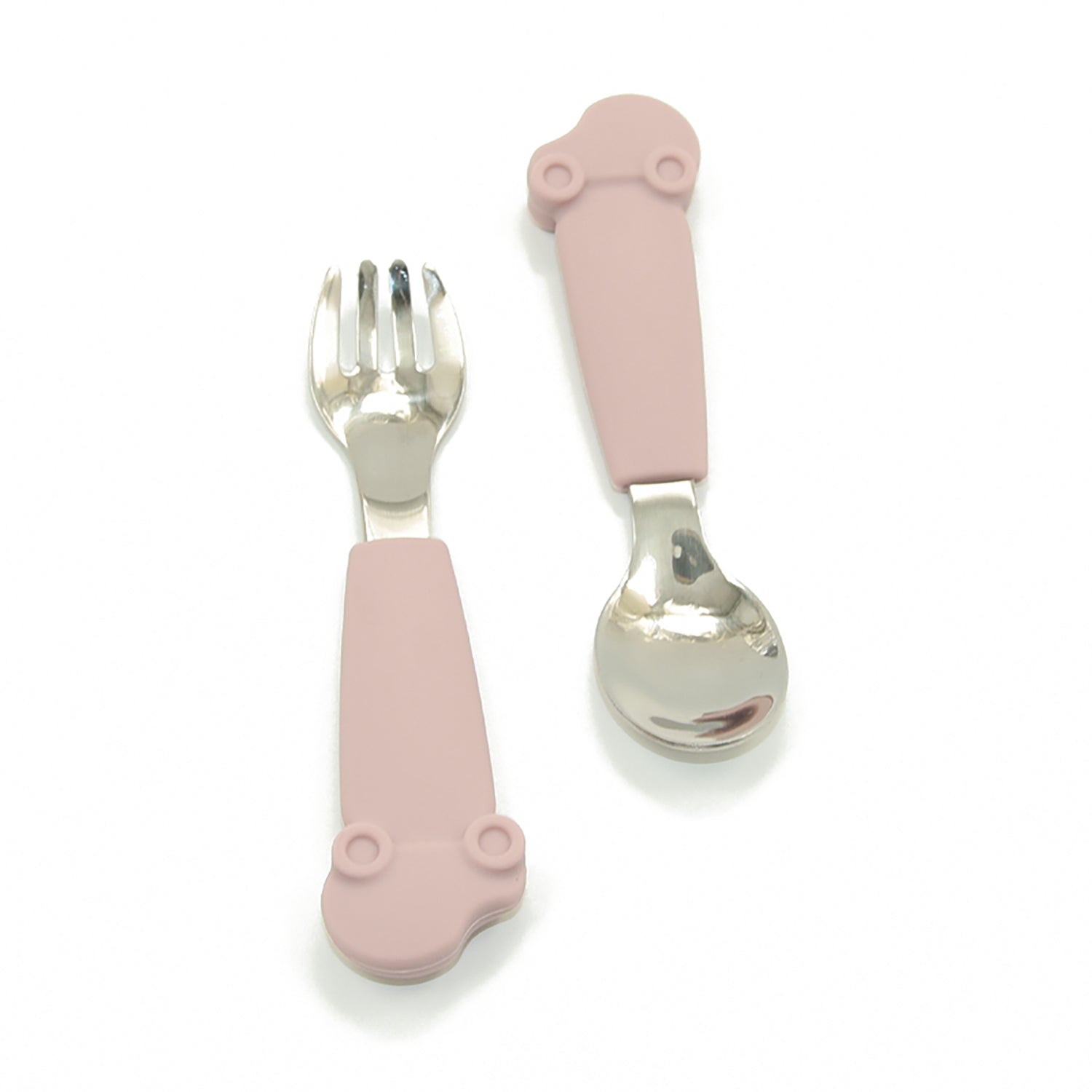 Food-grade silicone baby utensils BPA-free and safe for feeding.