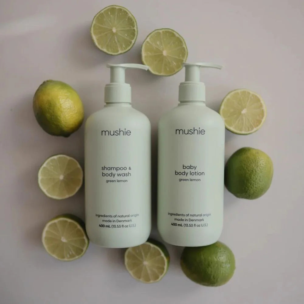 Baby Body Lotion Green Lemon Mushie