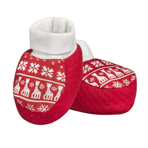 Baby Christmas Gift Set Sophie la Giraffe Christmas Slippers 