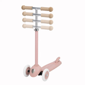 Showing adjustable T-bar handle's different postions.