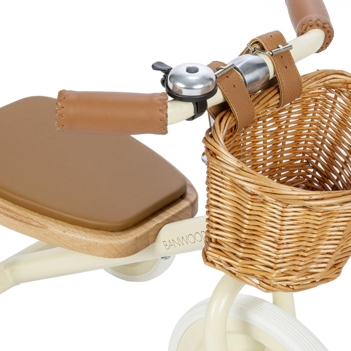 The Banwood Trike Cream is a classic tricycle for kids
