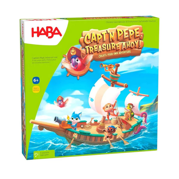 Board Game for Kids Captn Pepe Treasure Ahoy HABA