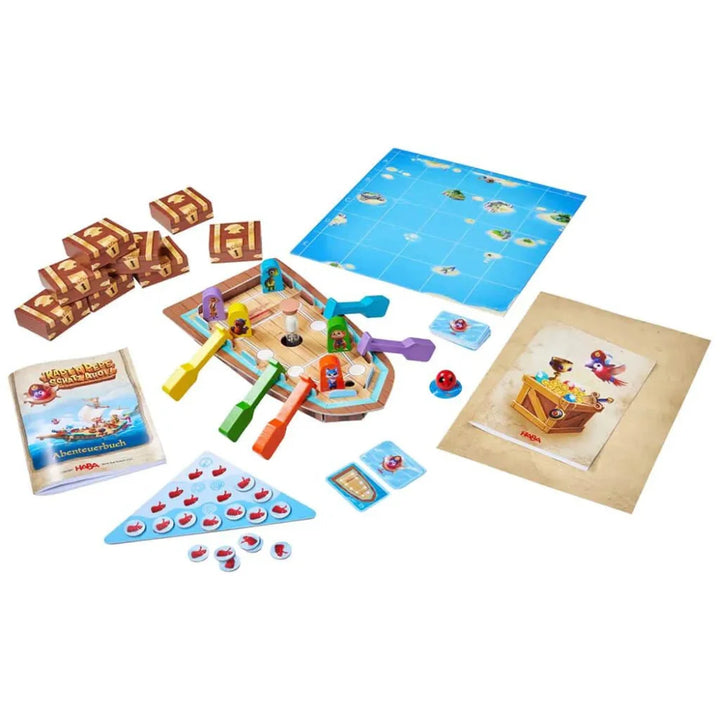 Board Game for Kids Captn Pepe Treasure Ahoy HABA