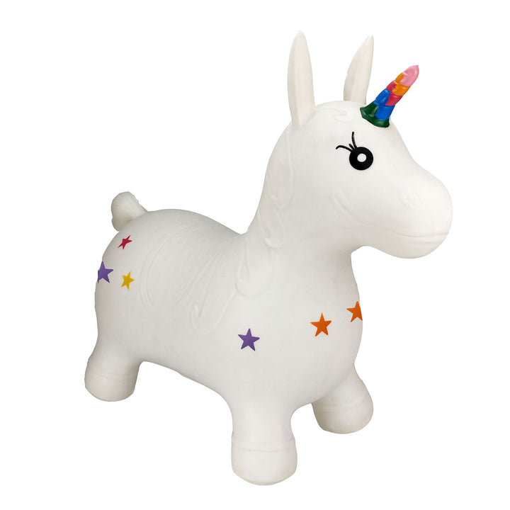 Bouncy Kids Ride On Toys Rainbow Unicorn