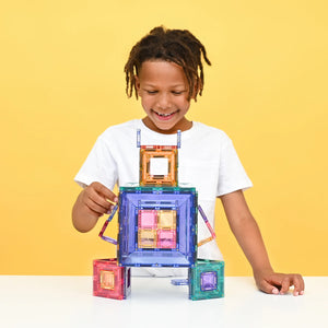 Mini square tiles with Smart-Spin rotating magnets