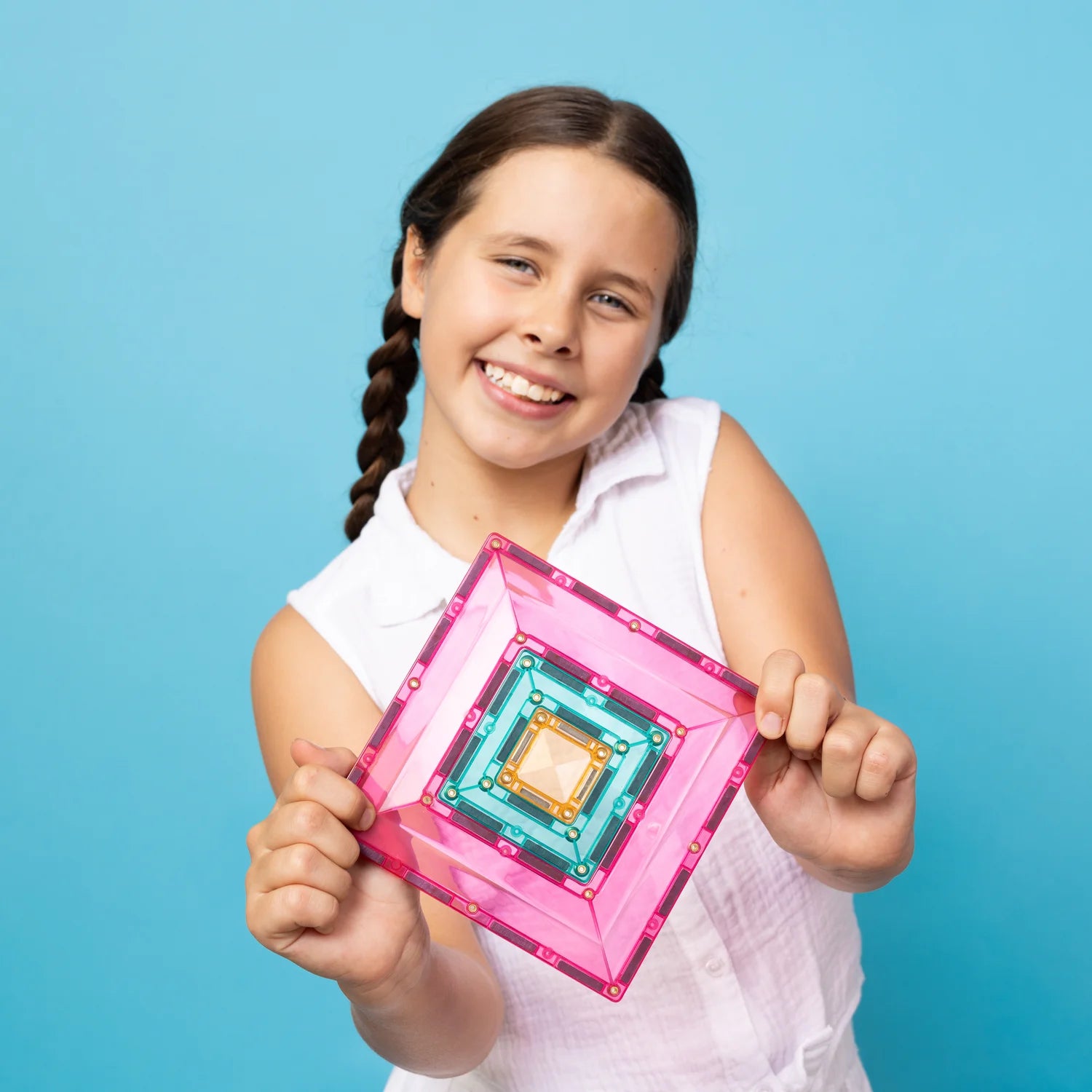 Connetix STEM learning toy with magnetic connection points