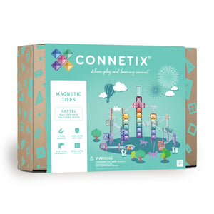 Connetix Pastel Ball Run Pack 106 pieces box